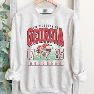 Retro Georgia Bulldogs 1785 Sweatshirt Sweatshirt, Georgia Bulldogs